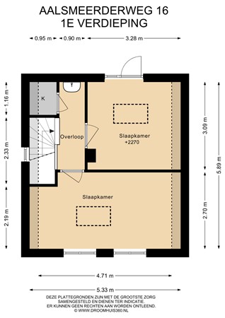 Floorplan - Aalsmeerderweg 16, 1432 CR Aalsmeer